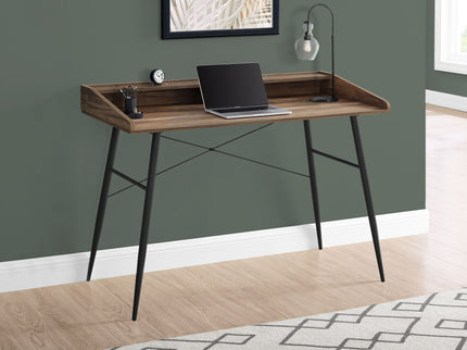 Computer Desk For Home Office, Sturdy Construction, Storage Shelves