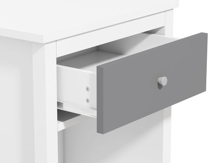 Nightstand With 1 Drawer 1 Shelf