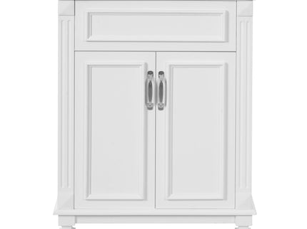 Bathroom Vanity With Top Sink, Cabinet With 2 Soft Closing Doors