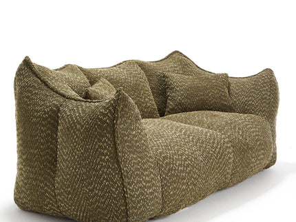 Comfortable Dual Beanbag Chair With High Resilience Foam Core For 2 People