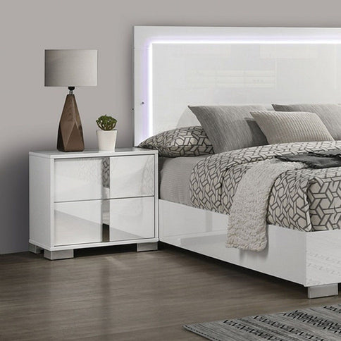 Nightstand With Vertical Handles