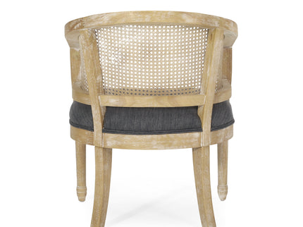 Curved Backrest Accent Chair