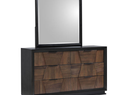 Houston - 6 Drawer Dresser - Walnut