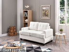 White / Faux Leather