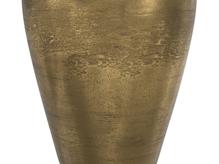 Cavan - Cast Aluminum Side Table - Antique Brass