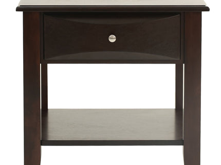 Table Set With Drawers And Open Shelf Storage