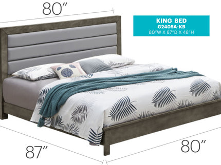 Transitional Modern Design Bed