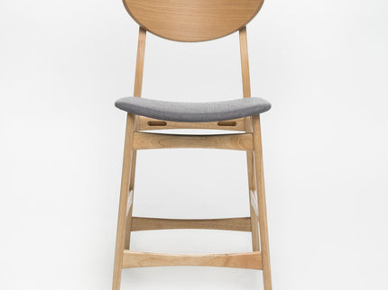 Retro Modern Counter Height Chair Set With Cushioned Seats
