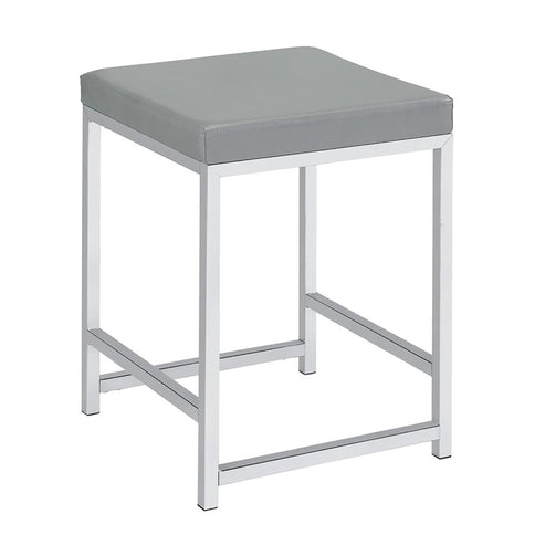 Upholstered Square Vanity Stool