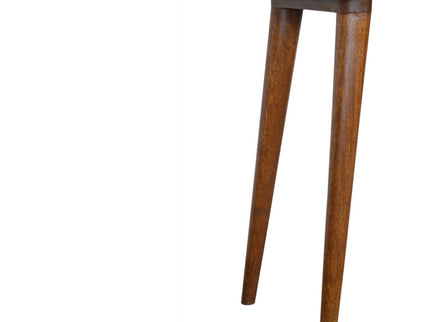 Solid Wood Curved Edge Console Table