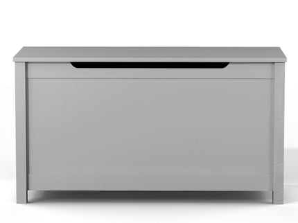 Toy Box Storage With Safety Hinged Lid