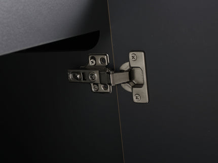 Modern Freestanding Bathroom Vanity With Resin Sink & Soft Close Cabinet Doors