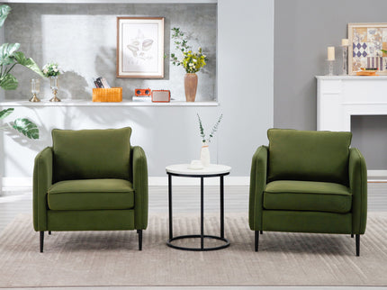 Accent Chair With Pillow For Living Room