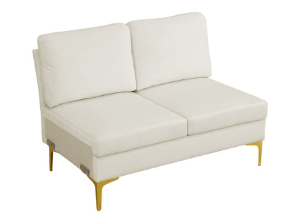 U - Shaped Sectional Sofa With Double Chaise