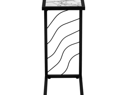 Accent Table, C - Shaped, Contemporary & Modern Convenient Design