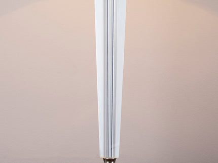Diamond - Torch Contemporary Crystal Table Lamp (Set of 2) - Clear / Off White / Polished Nickel