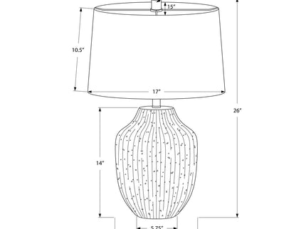 Lighting, Table Lamp, Ceramic, Transitional - Cream