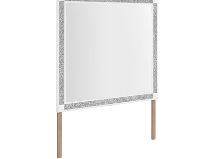Soulmarie - Mirror, Connects To Dresser - White