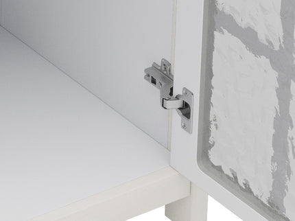 Vintage Farmhouse Bathroom Vanity With Ceramic Sink