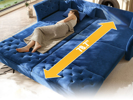 Oversize Pull Out Sofa Bed For Living Room