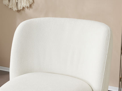 Modern Low Back Accent Upholstered Armless Living Room Chairs, Round Feet