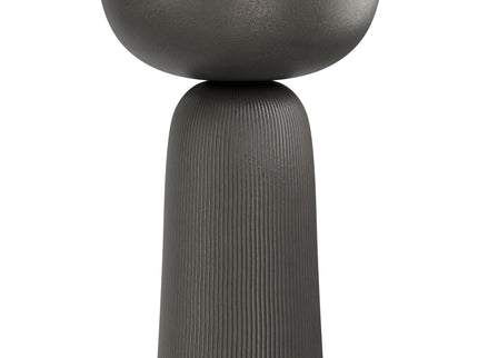 Hughes - Cast Aluminum Side Table - Black