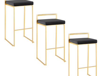 Fuji - Contemporary / Glam & Quality Construction Barstool