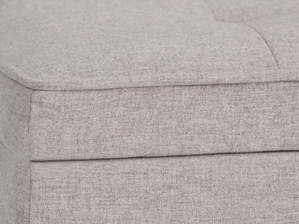 Cosmopolitan - Storage Ottoman Bench With Open Bottom