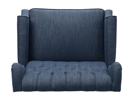 Dunham - Contemporary Fabric Tufted Oversized Pushback Recliner