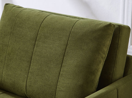 Upholstered Convertible Sleeper Sofa With 5 Position Backrest, Side Pockets, Storage