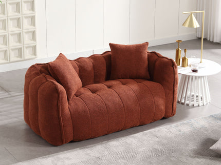 Cozy Beanbag Chair With High Resilience Foam Core For 2