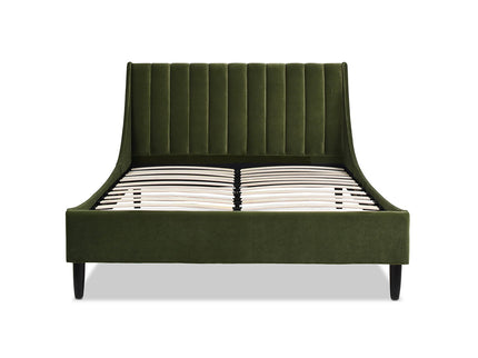 Aspen - Vertical Tufted Modern Headboard Platform Bed Set