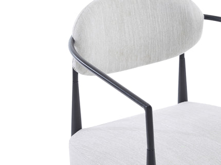 Modern Upholstered Accent Armchair With Pocket Spring Seat