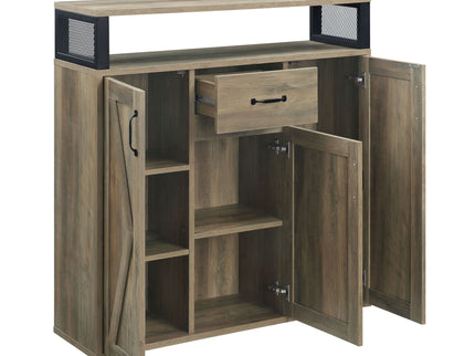 Abiram - Rustic Server - Oak
