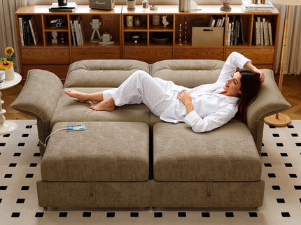 Sofa Bed With Convertible Design, Living Room Furniture