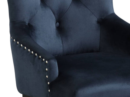 Varian II - Side Chair - Dark Navy