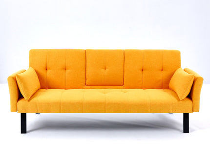 Sofa Bed With Foldable Design And Cup Holder