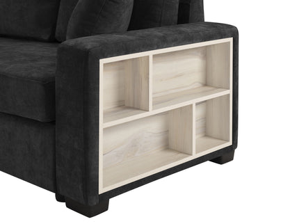 Modular Sofa Couch With Storage Armrest And Center Console
