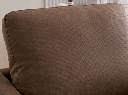 Modern Upholstered Square Swivel Accent Chair With 360 Degree Rotation