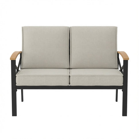 Outdoor Loveseat With Washable Cushions