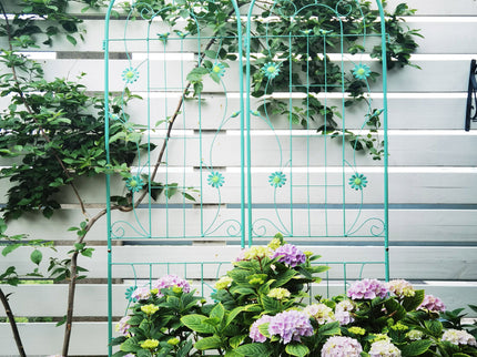 Metal Garden Trellis Rustproof Trellis For Climbing Plant Outdoor Flower Support