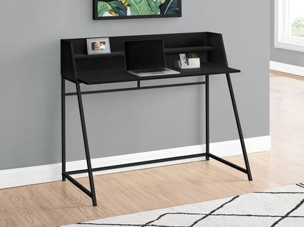 Computer Desk For Home Office Laptop, Storage Shelves, Contemporary & Modern