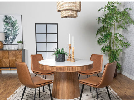 Feast - Coffee Dining Chair (Set of 2) - Coffee