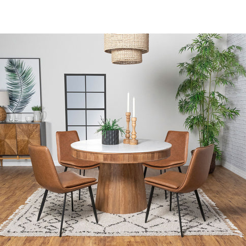 Feast - Coffee Dining Chair (Set of 2) - Coffee