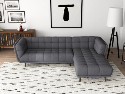 Addison - L Shape Sectional Sofa Tufted