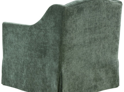 Luisa - Skirted Swivel Accent Chair