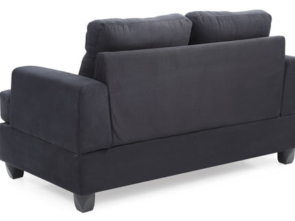 Stylish Transitional Loveseat For Two