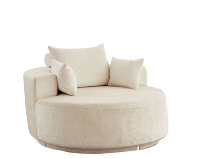 Single 360 Degree Swivel Chair For Living Room