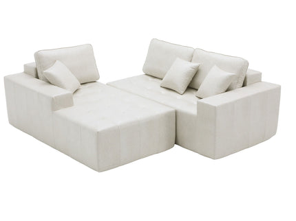 L - Shaped Corner Chaise Sofa Bed