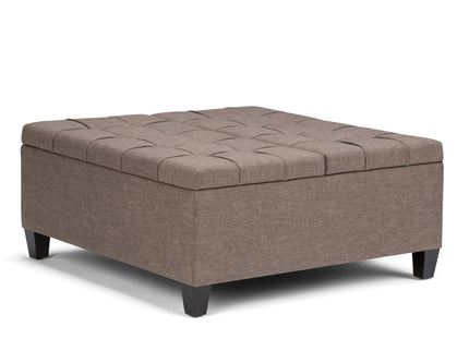 Harrison - Upholstered Coffee Table Storage Ottoman